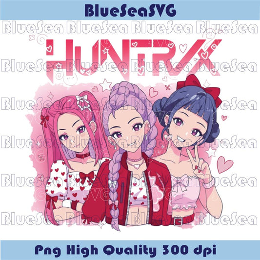 Valentine Saja Girls Png Huntrix Valentine Kpop Demon Hunters Png
