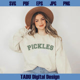 Vintage Pickles Svg Varsity Canning Season Pickle Lover Svg Png