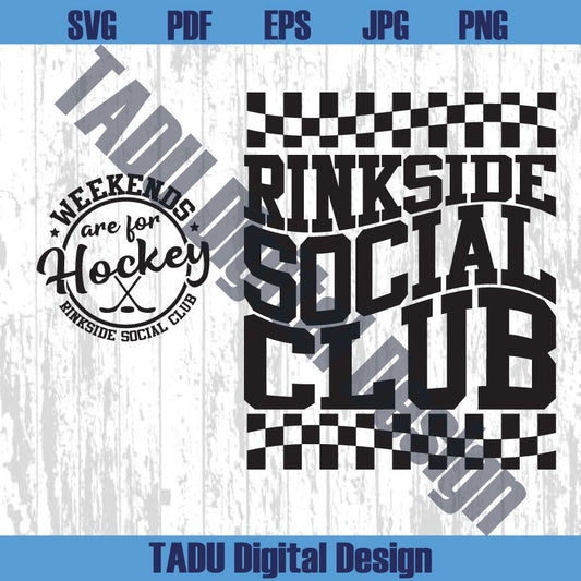 Weekends Are For Hockey Svg Rinkside Social Club Png Hockey Mom