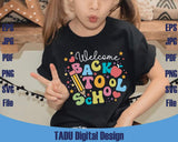 Welcome Back To School Svg First day of school Svg Pre School Png