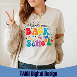 Welcome Back To School Svg First Day of School Svg Teacher Svg Png