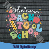 Welcome Back To School Svg First day of school Svg Pre School Png