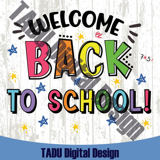 Welcome Back To School Svg Trendy Teacher Svg Funny Student Svg