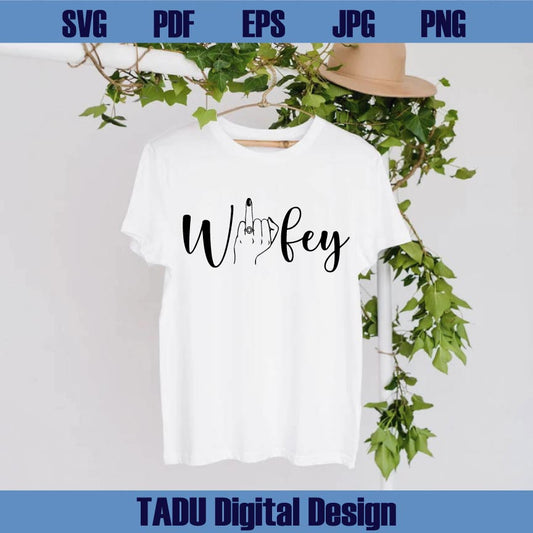Wifey Svg Ring Hand Sign Png Ring Finger Svg Funny Wife Png Svg