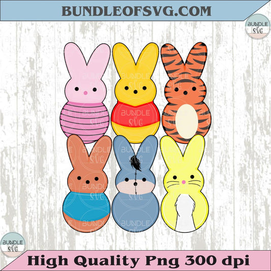 Winnie-the-Pooh Easter Bunny Png Kids Easter Toddle Boy Girl Png