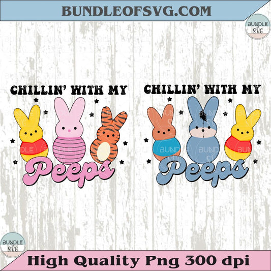 Winnie-the-Pooh Easter Chillin with My Peeps Kids Easter Bunny Png