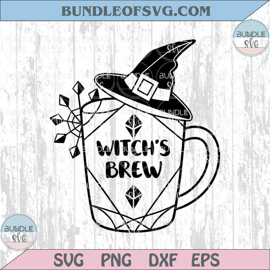 Witch's Brew Svg Funny Halloween Svg Witchy Svg Witch Svg Cricut
