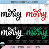 Merry Christmas Bow Svg Christmas Merry Coquette Bow Svg Cutting