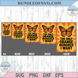 Orange Monarch I Want Png No Kings Protest Sign Anti Trump Png