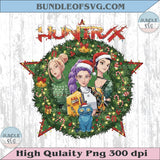 Huntrix Christmas Png Bundle Christmas Huntrix Png Demon Hunters