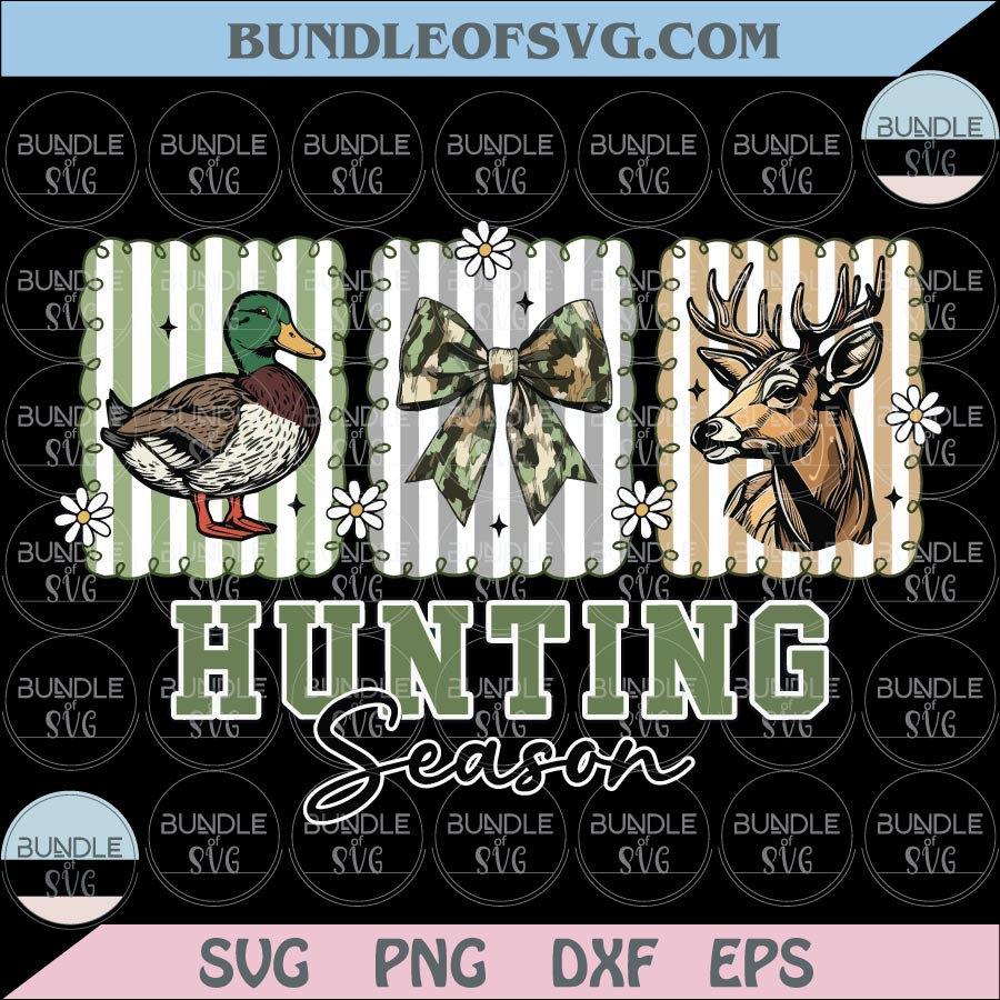 Hunting Season Png Coquette Camo Bow Deer Duck Fall Hunter Png