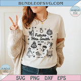 Bridal Shower Future Svg Personalized Custom Name Wedding Png