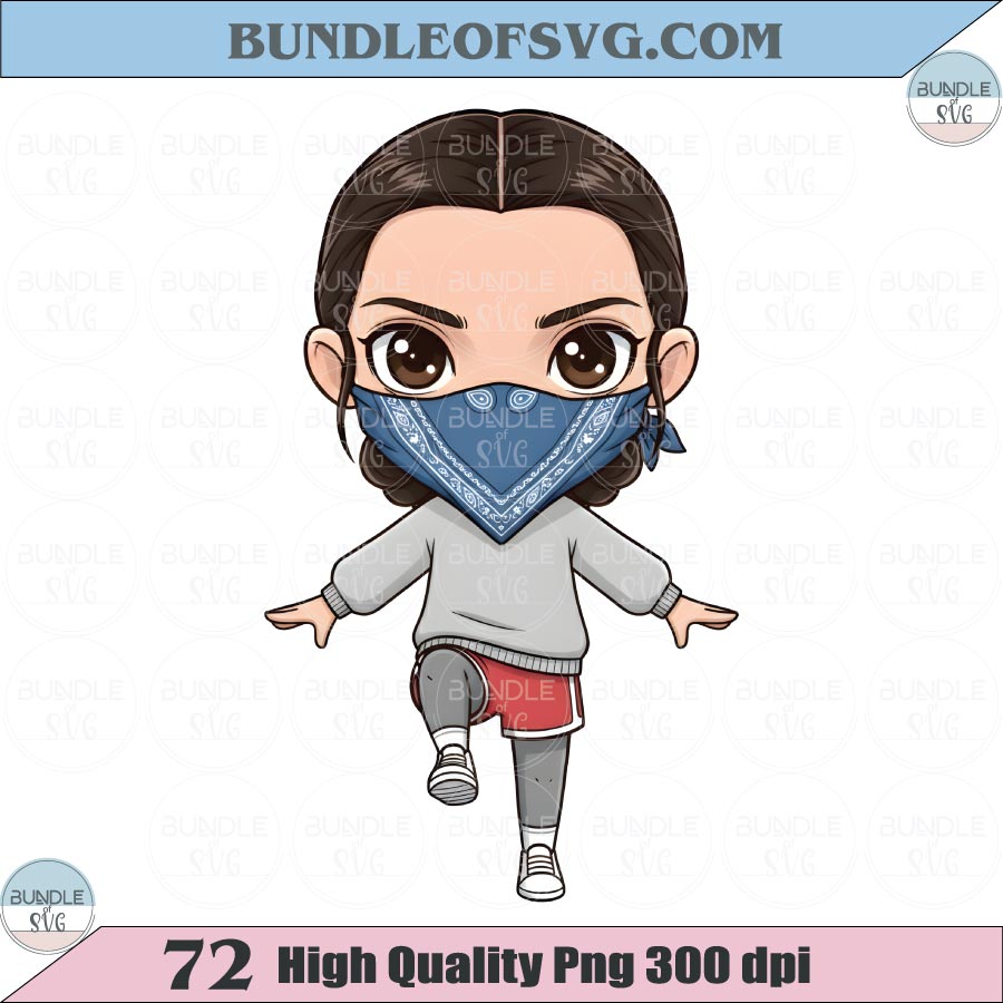Chibi Stranger Things Png Clipart Bundle Chibi Stranger Png Set - BundleofSVG