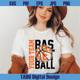 Basketball Team Template Svg Basketball Mom Svg Basketball Png