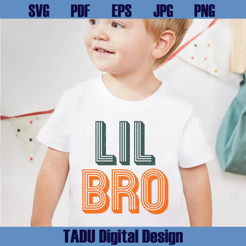 Big Bro Svg Lil Bro Svg Toddler Svg Funny Brother Svg Kids Png