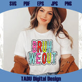 Bruh We Out Png Colorful Dalmatian Dots School Out Summer Svg