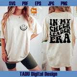 In My Cheerleader Era Svg Cheer Mom Png Retro Funny Cheering Svg