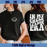 In My Cheerleader Era Svg Cheer Mom Png Retro Funny Cheering Svg