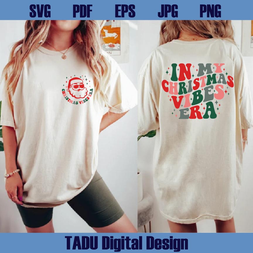 In My Christmas Vibes Era Svg Swiftie Funny Christmas Svg Png