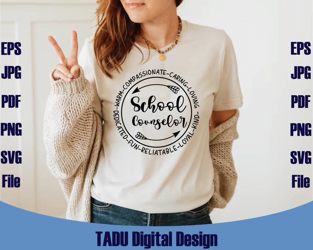 Back to School Svg School Counselor Svg Teacher Counselor Png