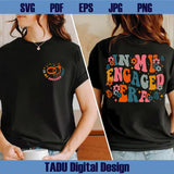 In My Engaged Era Svg Trendy Engagement Png Boho Bride to Be Svg