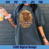 Follow the Word Not the Herd Png Christian Png Cottagecore Boho