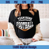 Football Team Template Svg Football Team Logo Png Football Mom Svg