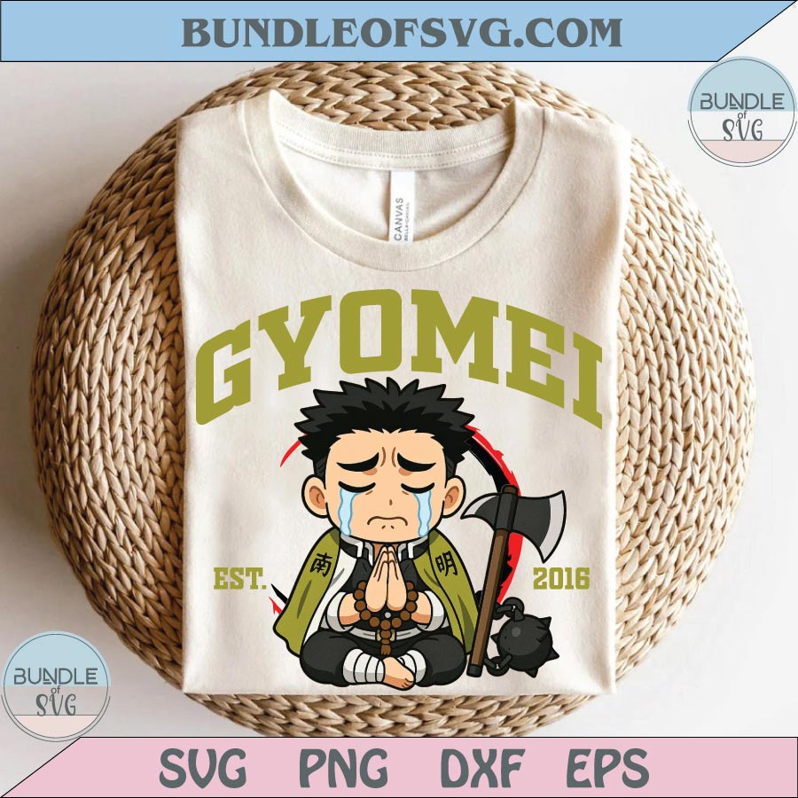 Demon Slayer Svg Gyomei Png Infinity Castle Svg Anime Lover Png