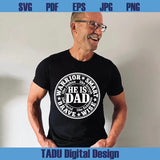 He Is Dad SVG Fathers Day Christian Dad Quote Svg Brave Like David - BundleofSVG