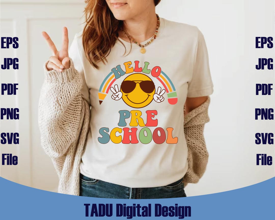 Bundle Back To School Svg Hello 1st Grade First Day Of School Svg