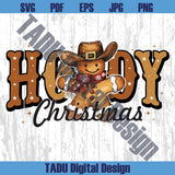 Howdy Christmas Gingerbread Man Png Christmas Western Png Dtf