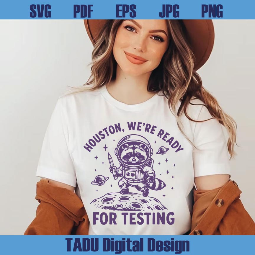 Testing Day Racoon Teacher Png Test Week Svg Teacher Life Png