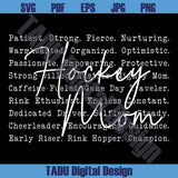 Hockey Mom Words Svg Hockey Svg Game Day Png Hockey Life Png