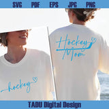 Hockey Mom Svg Heart Pocket Hockey Svg Game Day Png Hockey Life
