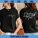 Hockey Mom Svg Heart Pocket Hockey Svg Game Day Png Hockey Life