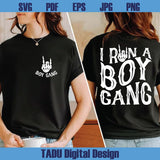 I Run A Boy Gang Svg Skeleton Boy Mom Svg Boy Mama Svg Png Dxf