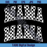 Checkered Mama Png Mother's Day Svg Varsity Grunge Mama Svg