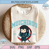 Demon Slayer Svg Muichirou Png Infinity Castle Svg Anime Lover Png