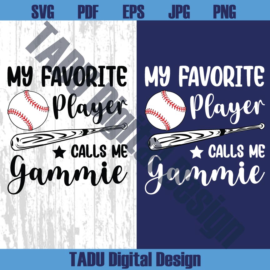 My Favorite Player Calls Me Grandma SVG Baseball Grandma PNG - BundleofSVG