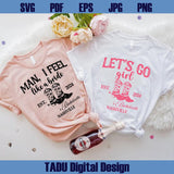 Man I Feel Like a Bride Svg Nashville Bachelorette Party Png Cowgirl