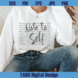 Note To Self Svg Motivational Png Mental Health Svg Inspirational
