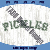 Vintage Pickles Svg Varsity Canning Season Pickle Lover Svg Png - BundleofSVG
