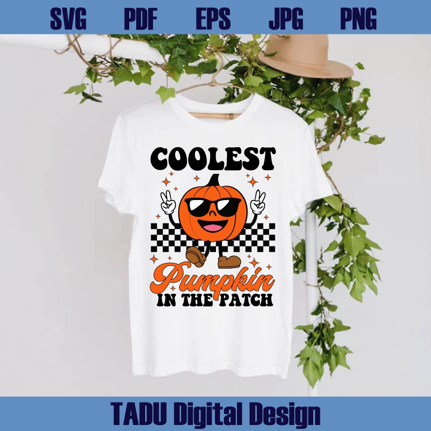 Cutest Pumpkin In The Patch Png Thanksgiving Svg Coolest Pumpkin