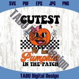 Cutest Pumpkin In The Patch Png Thanksgiving Svg Coolest Pumpkin