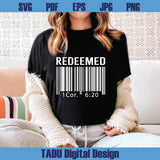 Redeemed SVG Jesus Christ PNG Christianity Svg Biblical Png - BundleofSVG