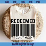 Redeemed SVG Jesus Christ PNG Christianity Svg Biblical Png - BundleofSVG