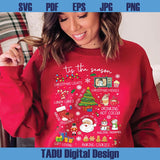 Tis The Season Christmas Png Festive Png Retro Xmas Png