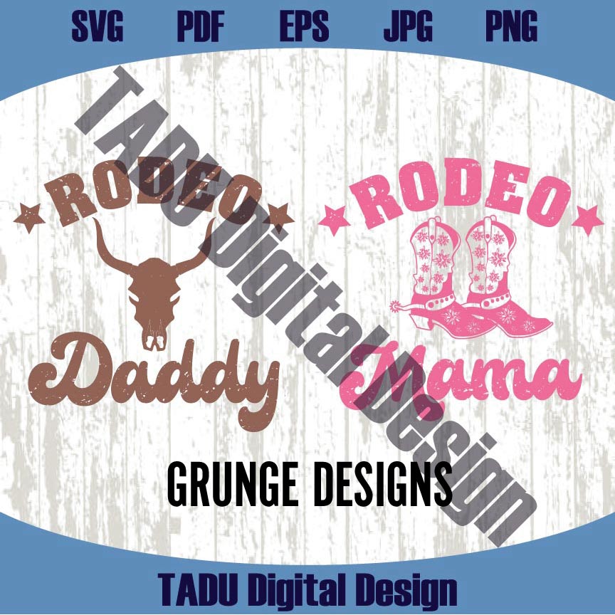 Rodeo Family Png Bundle Western Family Svg Country Family Png - BundleofSVG