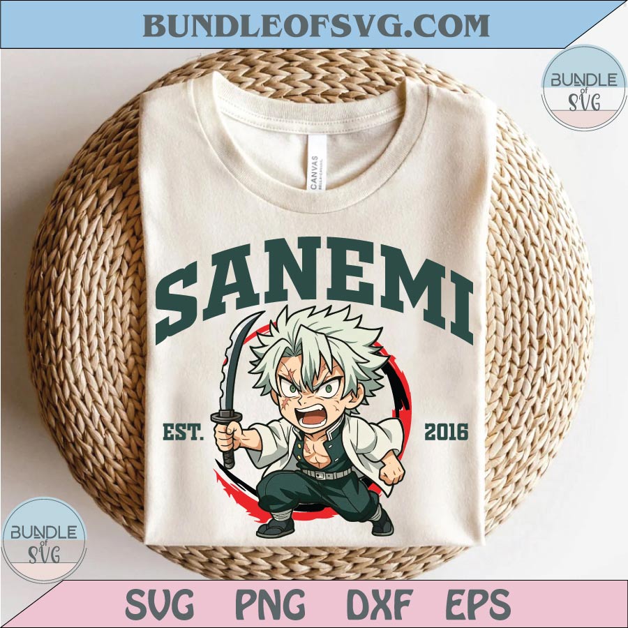 Demon Slayer Svg Sanemi Png Infinity Castle Svg Anime Lover Png