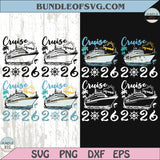 Custom Cruise Squad 2026 Png Family Vacation Shirt Matching Png - BundleofSVG